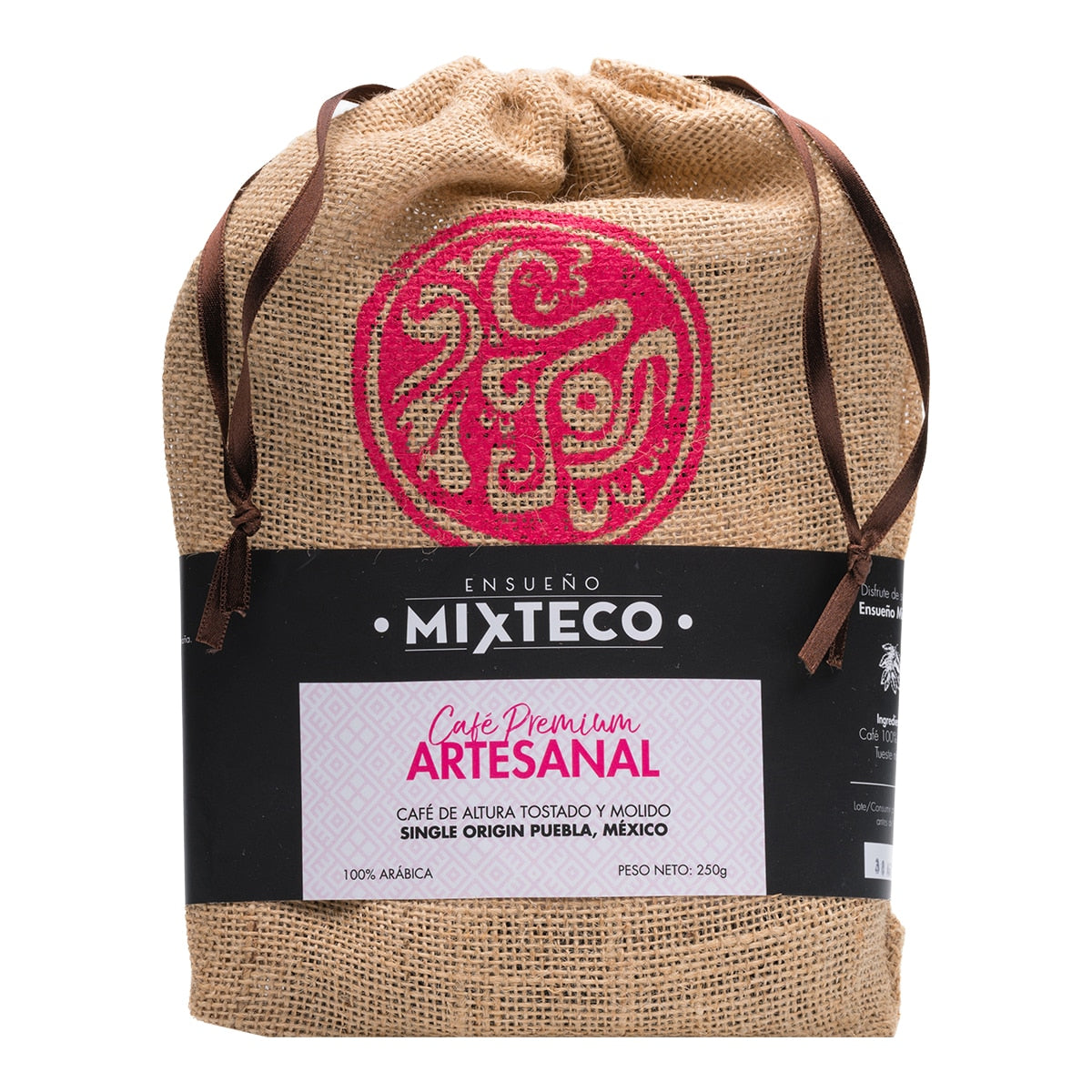 Ensueño Mixteco Mexican Coffee – 100% Arabica Ground Espresso 250g