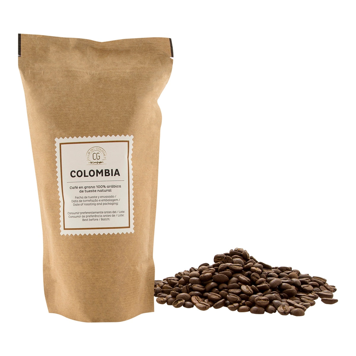 Club del Gourmet Colombian Arabica Coffee – Natural Roast 250g
