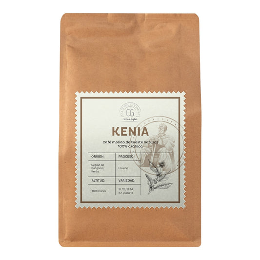 Club del Gourmet Kenya Ground Coffee – 100% Arabica Natural Roast 250g