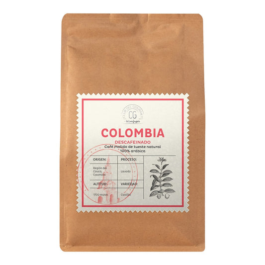 Club del Gourmet Decaffeinated Ground Coffee – Colombian Arabica 250g