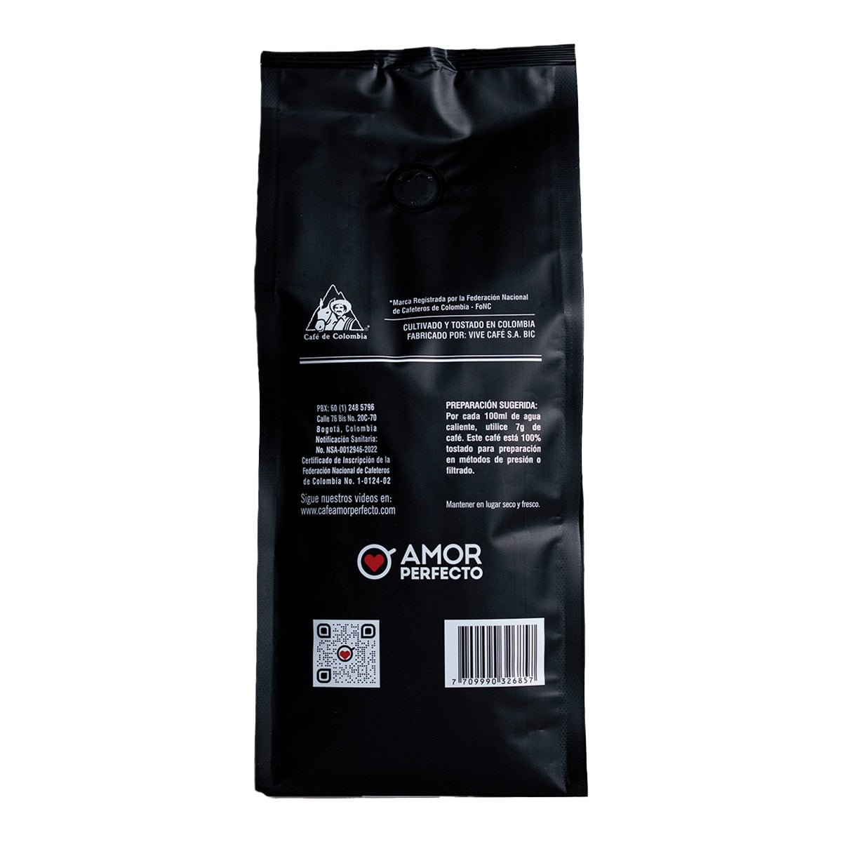 Amor Perfecto Insignia Colombia Coffee Beans – Single-Origin Specialty 250g