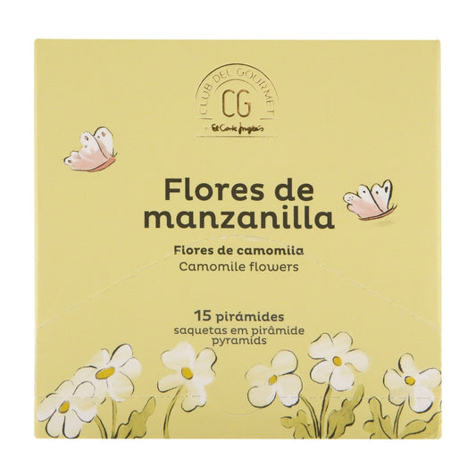 Club del Gourmet Chamomile Flowers – Spanish Herbal Tea 15 bags