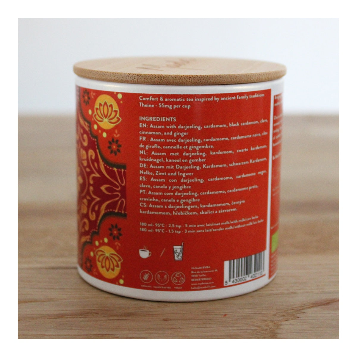 Ami's Chai Masala and Ginger Tea – Spiced Blend 80g