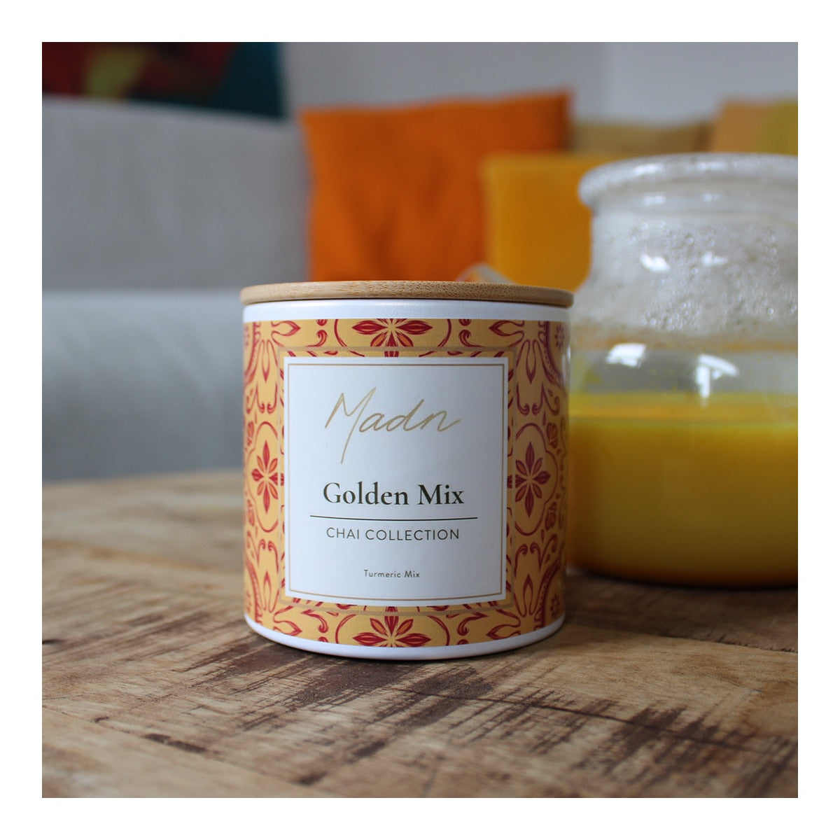 Madn Tea Chai Golden Mix – Spiced Black Tea Blend 80g