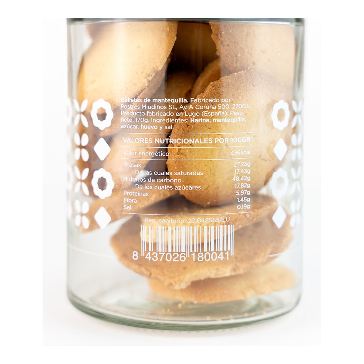Perusiñas Butter Cookies – Spanish Shortbread 170g