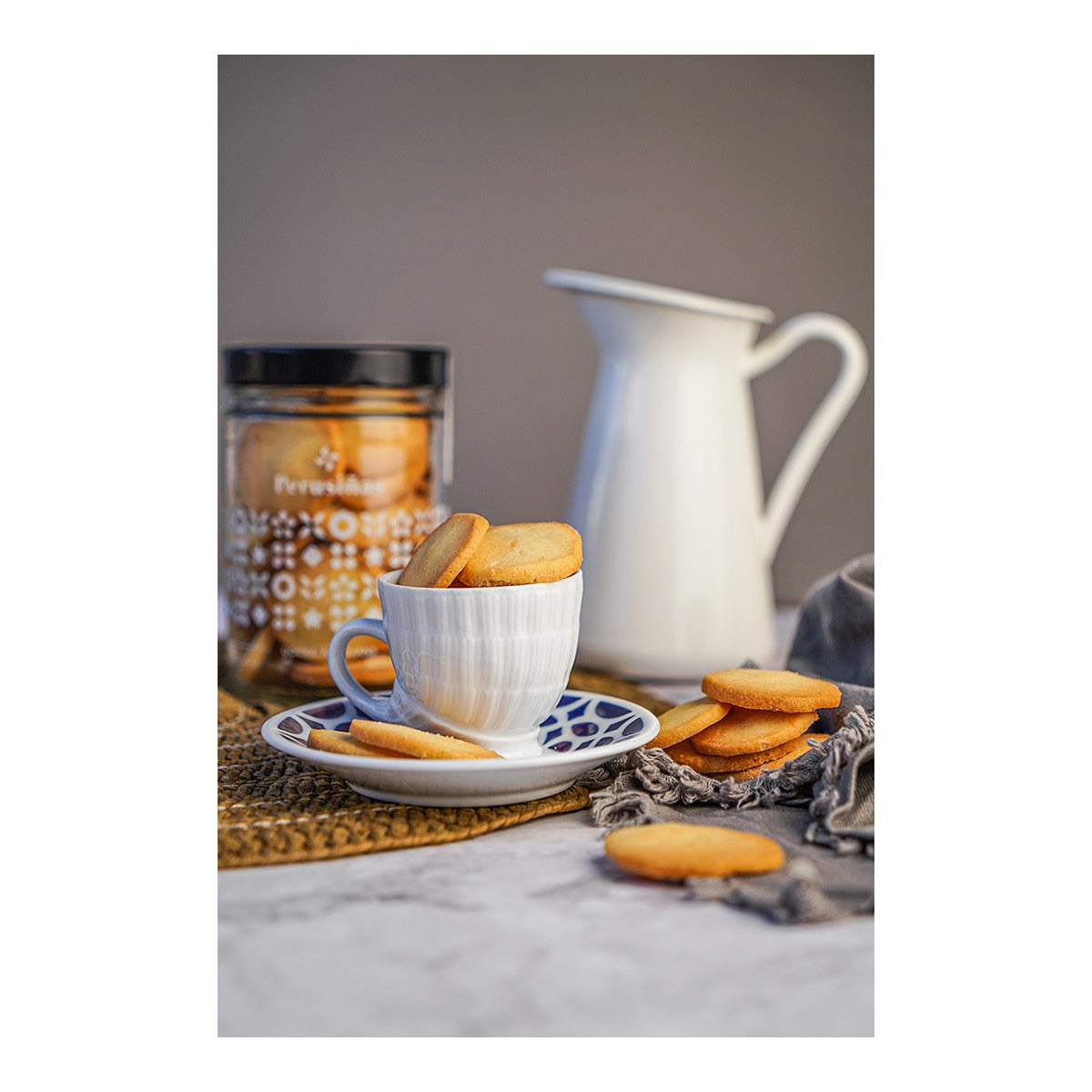 Perusiñas Butter Cookies – Spanish Shortbread 170g