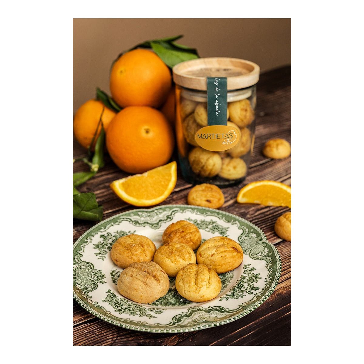 El Corte Inglés Orange Sponge Biscuits – Artisanal Spanish Cookies 170g