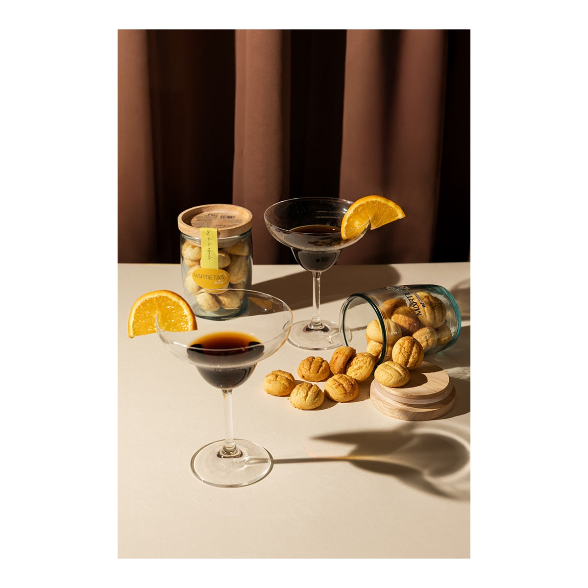 El Corte Inglés Orange Sponge Biscuits – Artisanal Spanish Cookies 170g