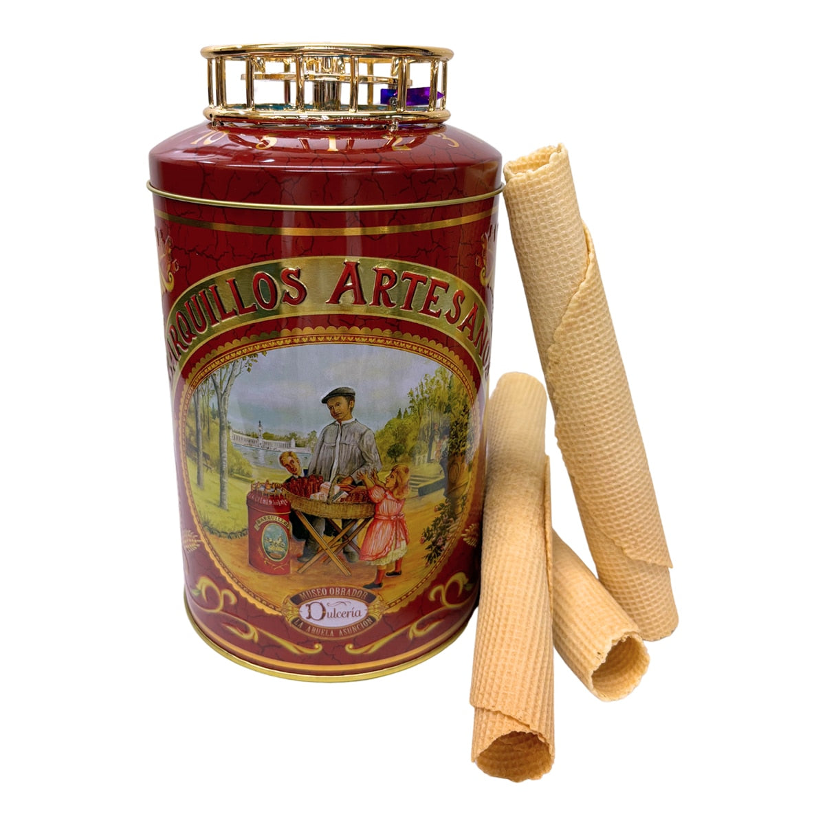Dulcería la Abuela Asunción Artisan Barquillos – Spanish Wafer Cookies 225g