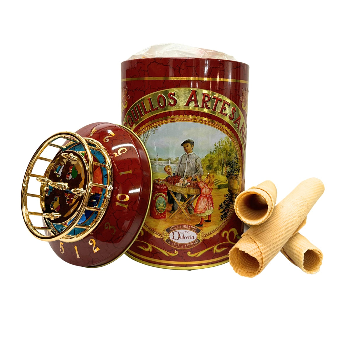 Dulcería la Abuela Asunción Artisan Barquillos – Spanish Wafer Cookies 225g