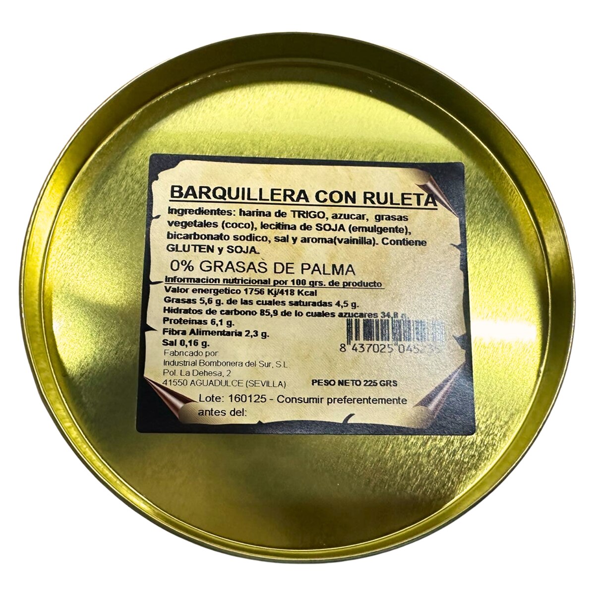 Dulcería la Abuela Asunción Artisan Barquillos – Spanish Wafer Cookies 225g