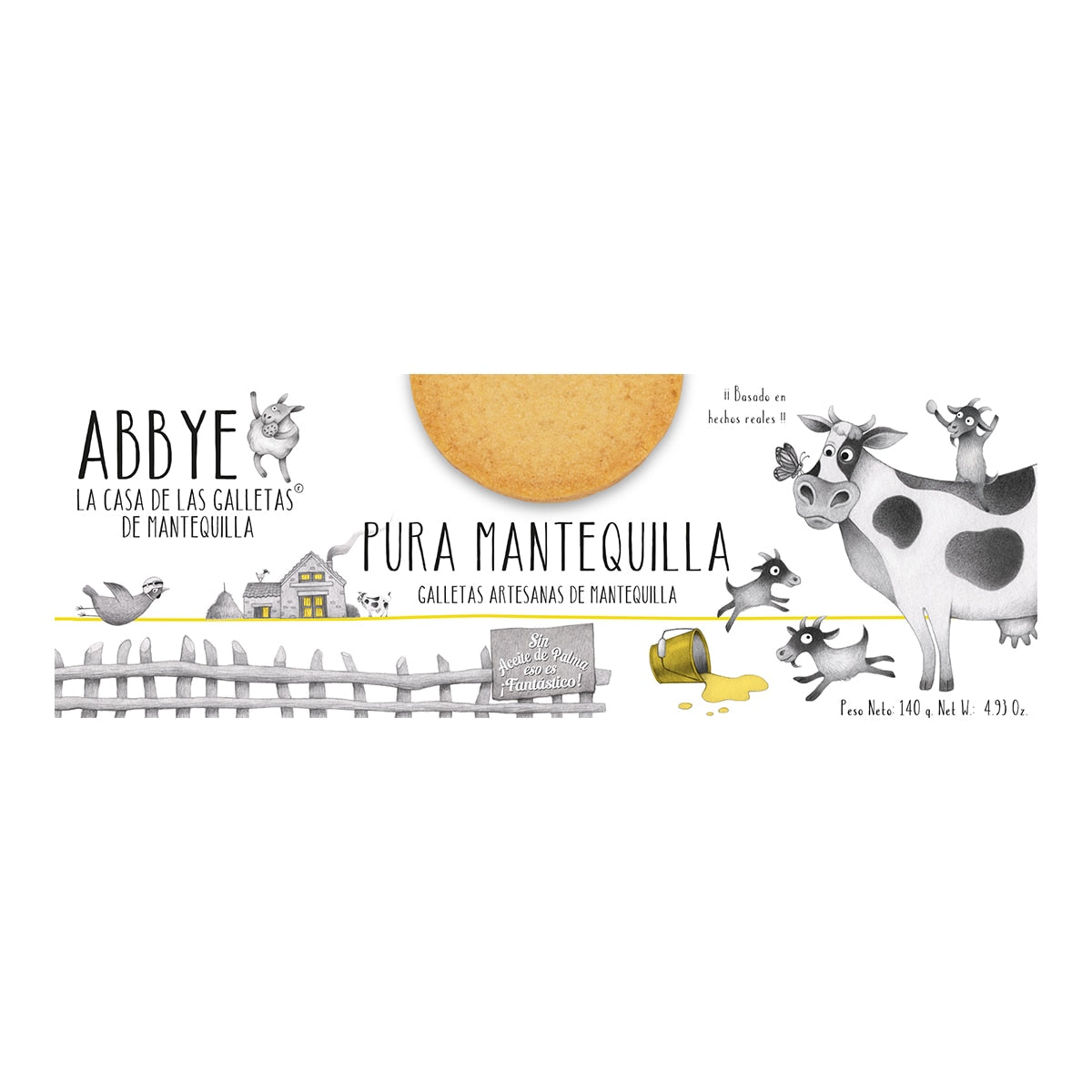 Abbye Butter Cookies – Spanish Galletas de Mantequilla 140g