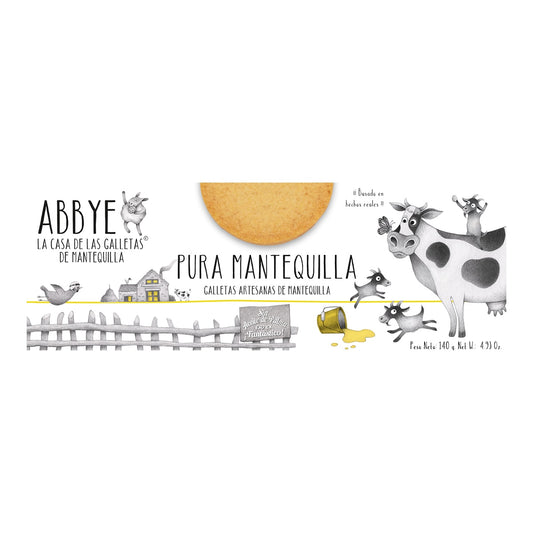 Abbye Butter Cookies – Spanish Galletas de Mantequilla 140g