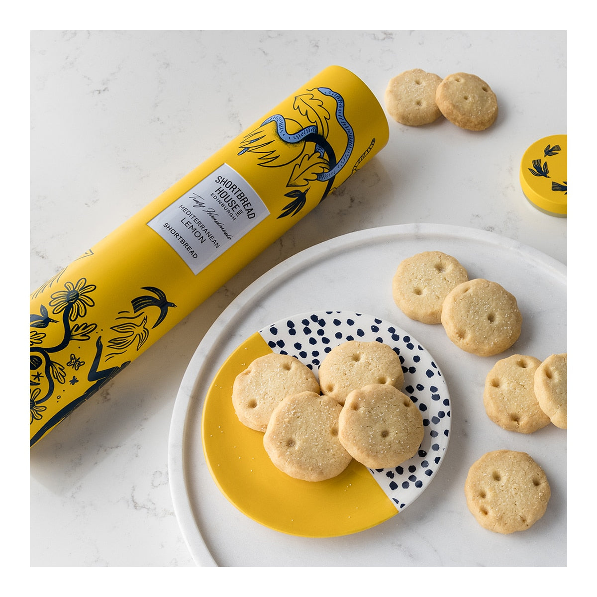 Shortbread House Mediterranean Lemon Butter Cookies – 250g