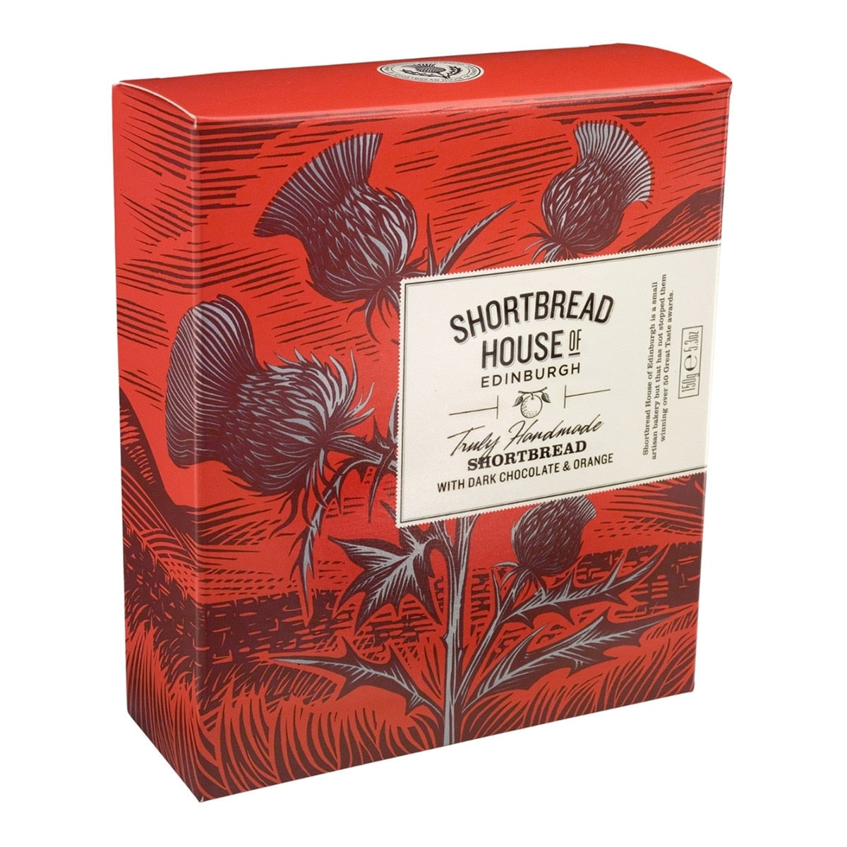 Shortbread House of Edinburgh Mini Butter Cookies – Chocolate Orange 150g