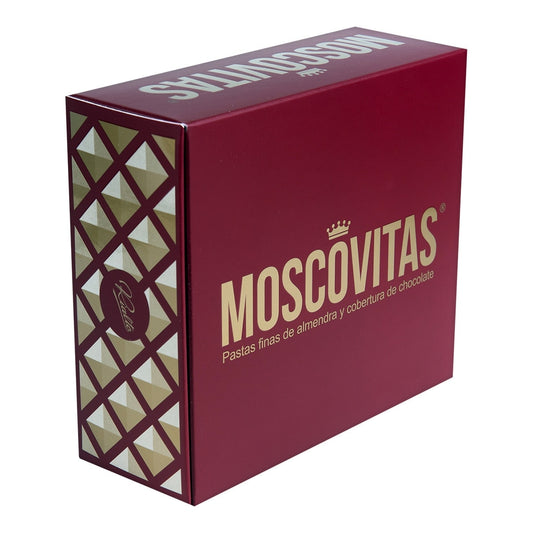 Moscovitas de Rialto Marcona Almond Paste – Chocolate-Covered 250g