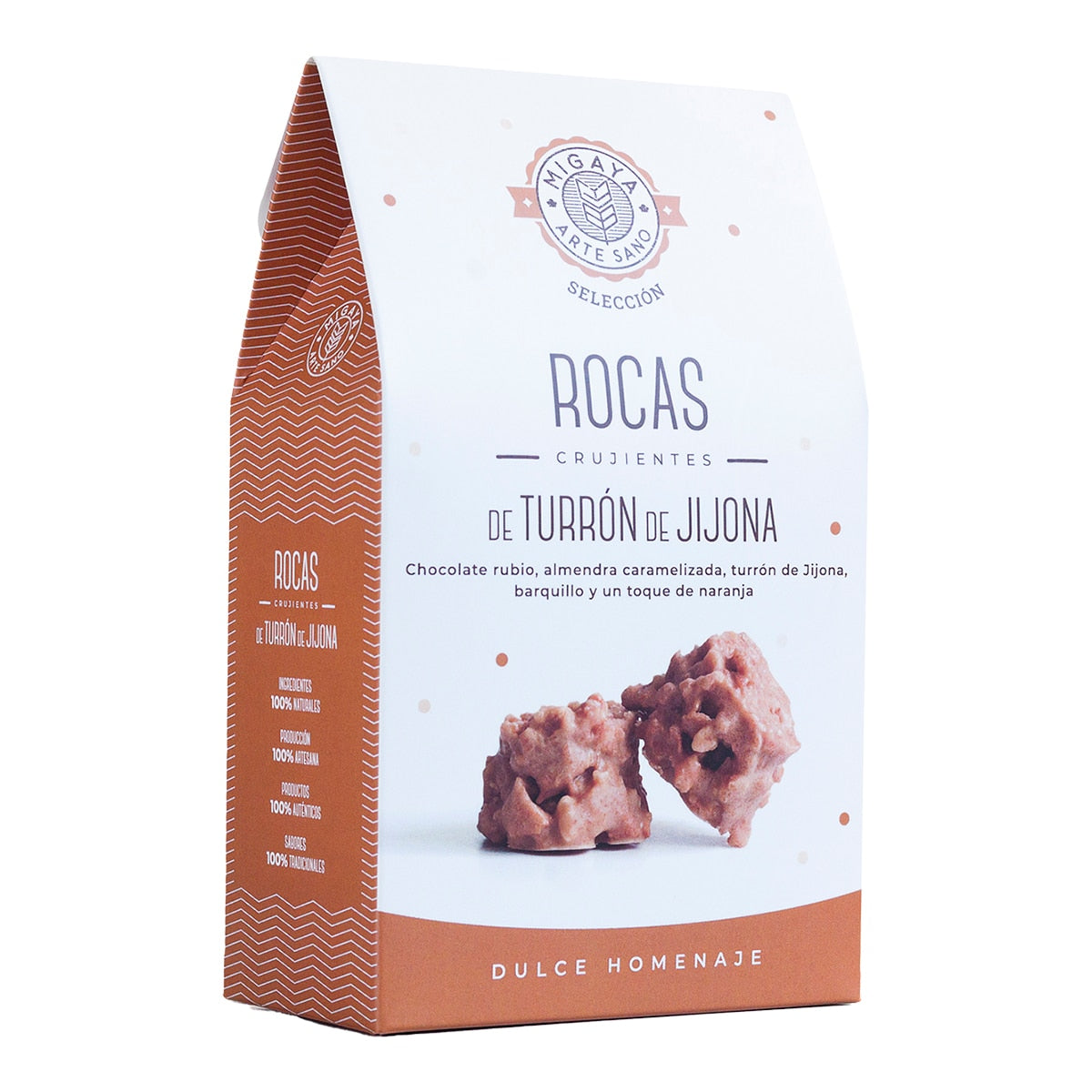 Migaya Turrón Rocks from Jijona – Traditional Spanish Nougat 180g