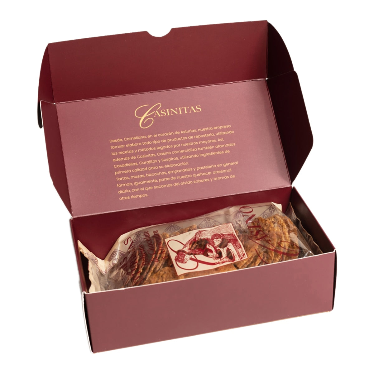 Casino Casinitas Asturianas – Artisan Spanish Butter Cookies 250g