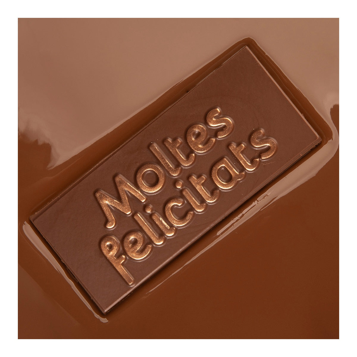 Utopick Milk Chocolate with Message – Catalan Congratulations Tablet 60g
