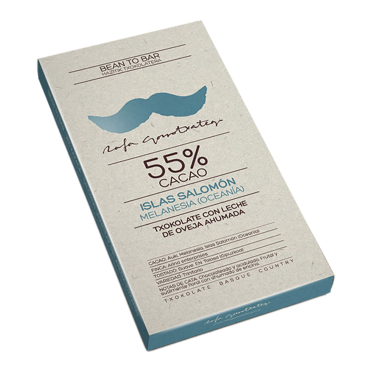 Rafa Gorrotxategi Smoked Milk Chocolate 55% – Bean to Bar 70g