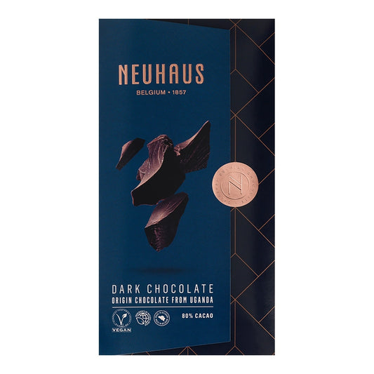 Neuhaus Uganda Dark Chocolate 80% Cacao – Single Tablet 100g