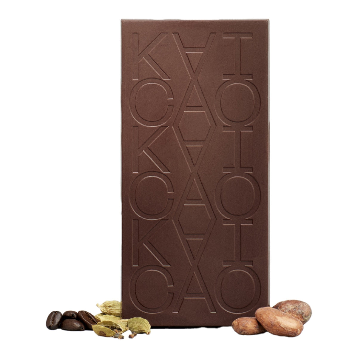 Kaicao Dark Chocolate 65% with Arabica Coffee & Cardamom – 70g
