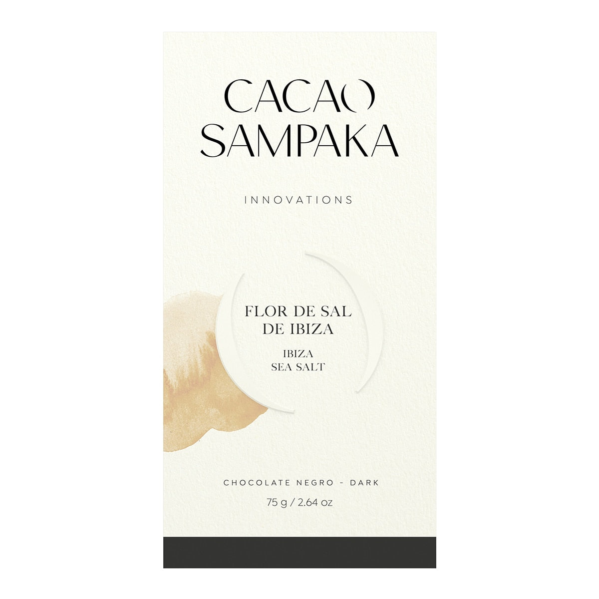 Cacao Sampaka Dark Chocolate with Ibiza Fleur de Sel – 75g