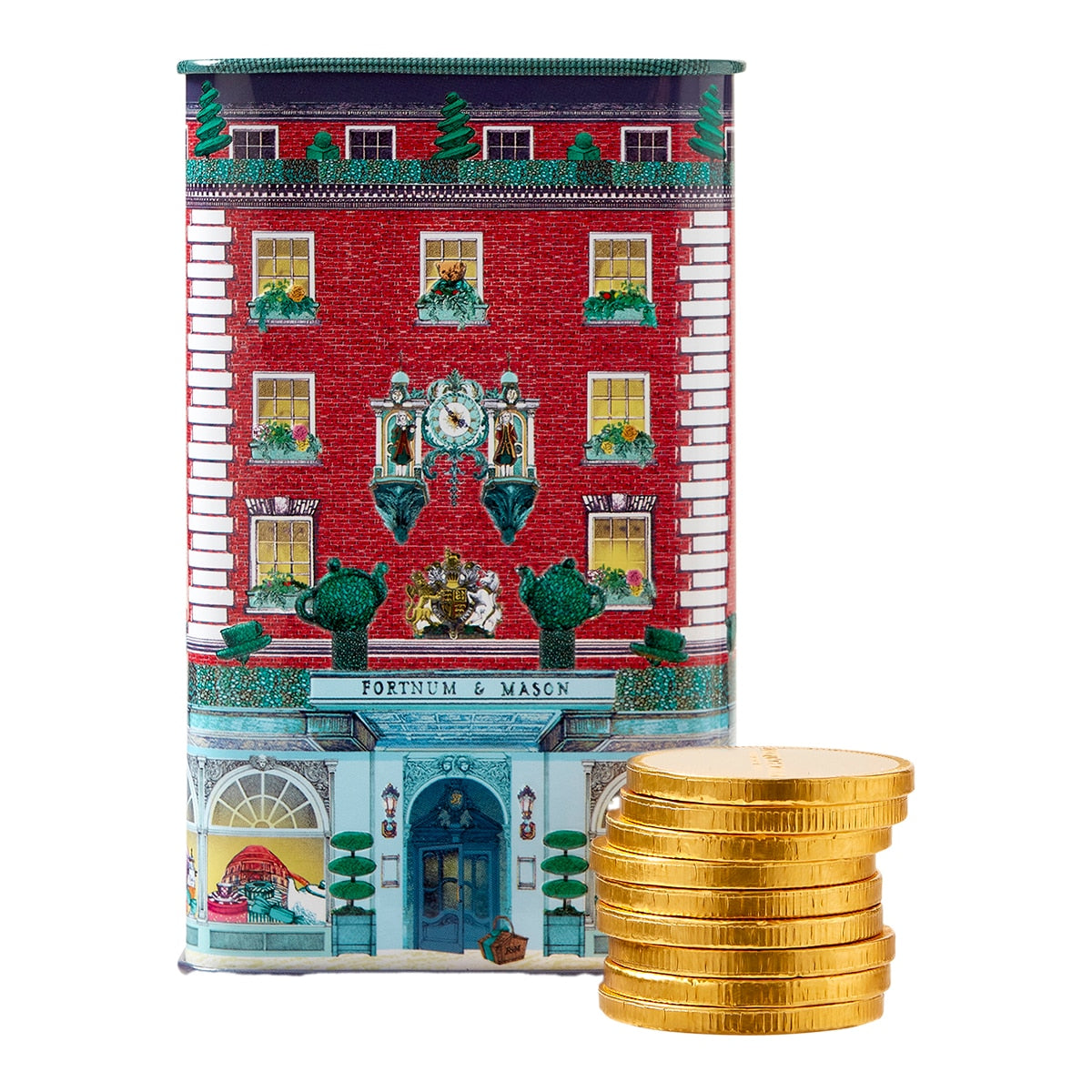 Fortnum & Mason Chocolate Coins – British Chocolate Gift Box 150g