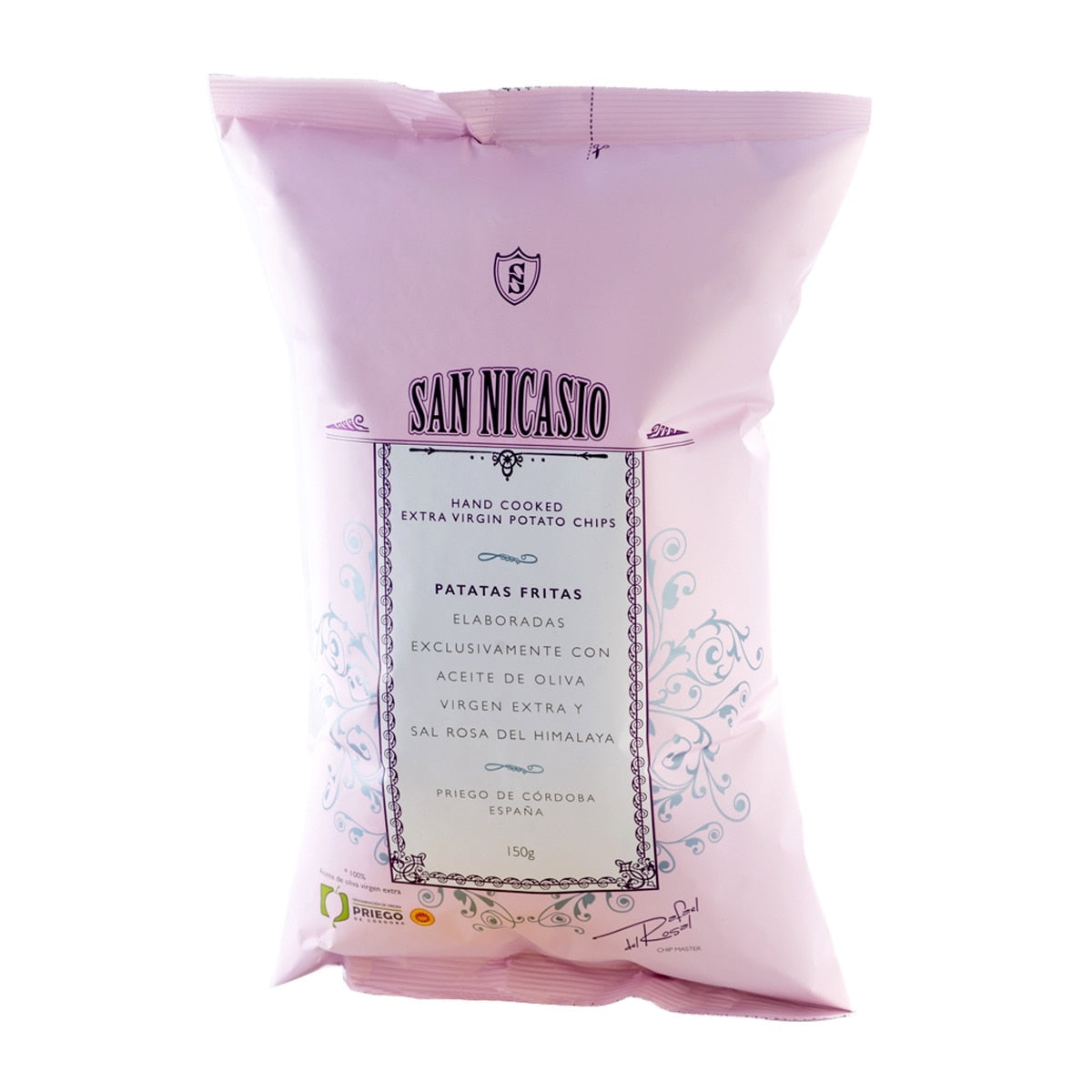 San Nicasio Patatas Fritas – Olive Oil & Himalayan Salt 150g