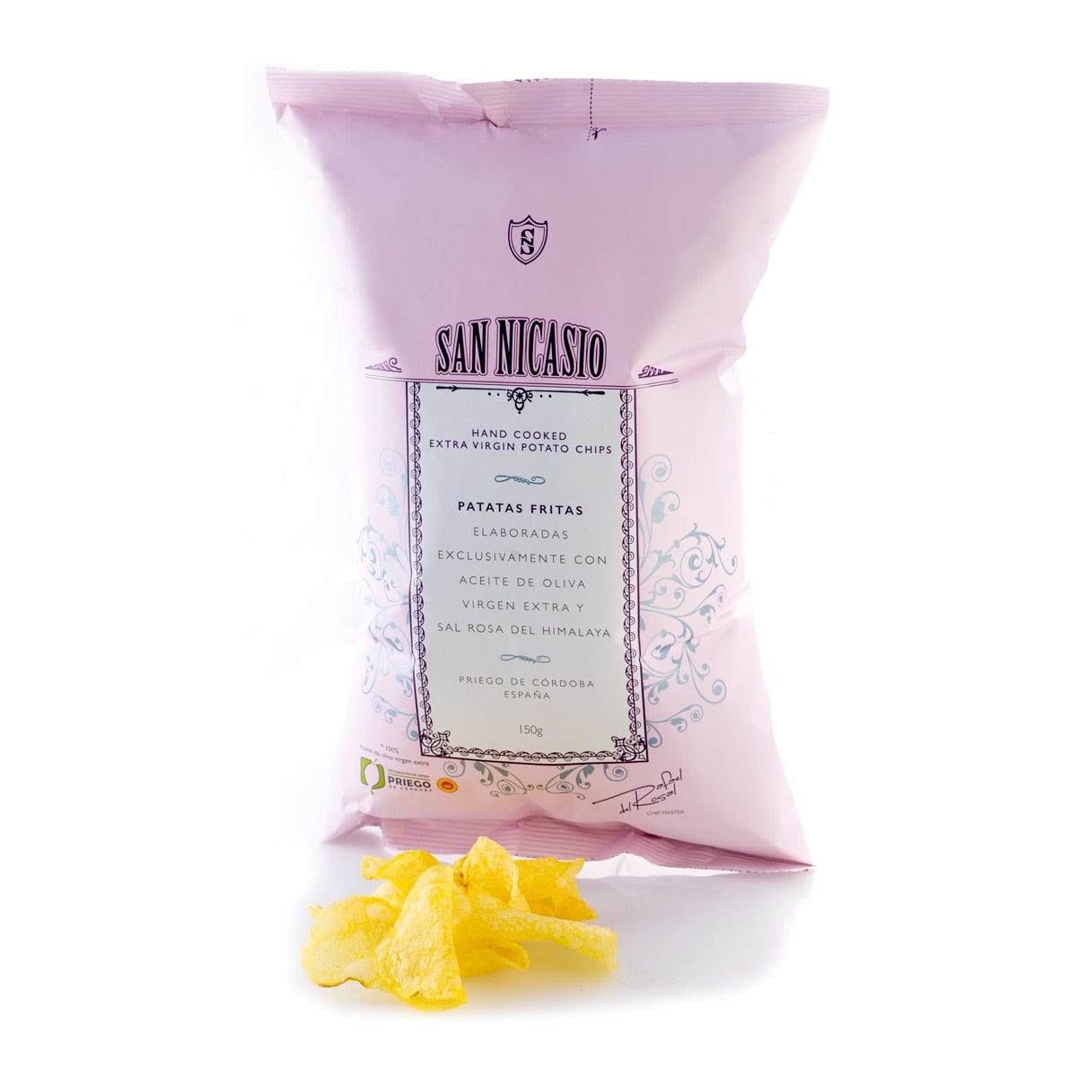 San Nicasio Patatas Fritas – Olive Oil & Himalayan Salt 150g