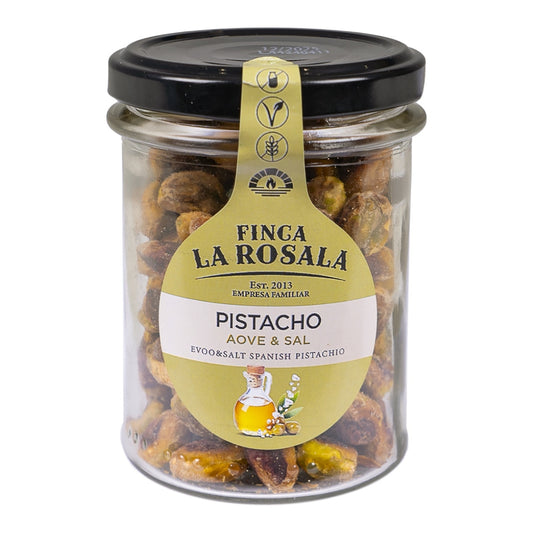 Finca la Rosala Pistachios with Olive Oil & Sea Salt – Spanish Snack 90g