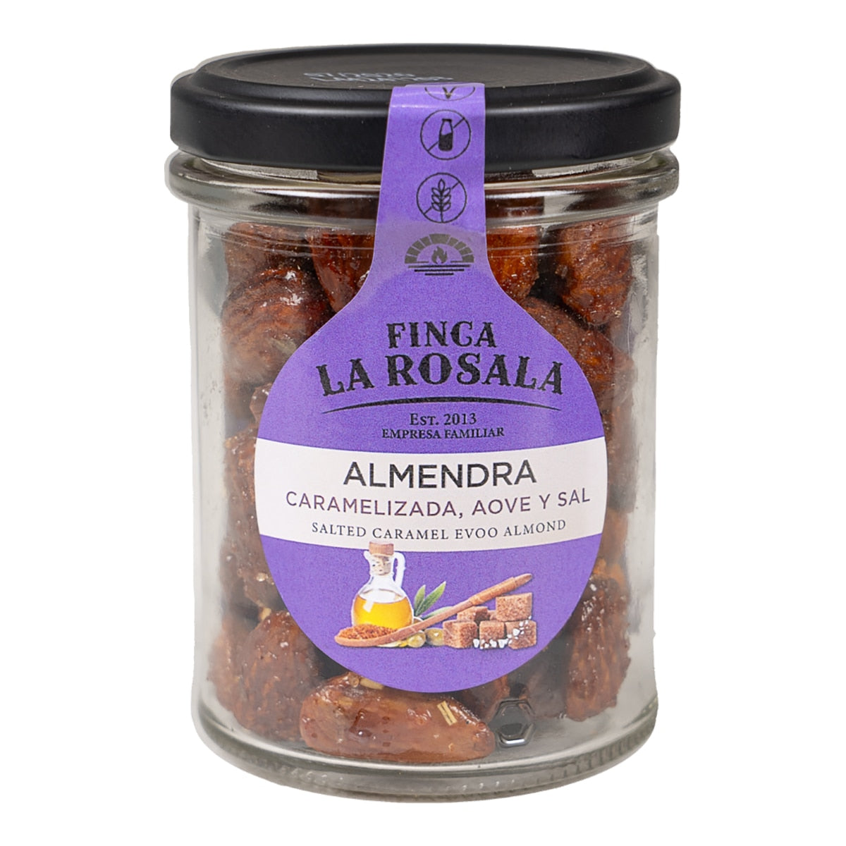 Finca la Rosala Caramelized Almonds – Olive Oil & Sea Salt 90g