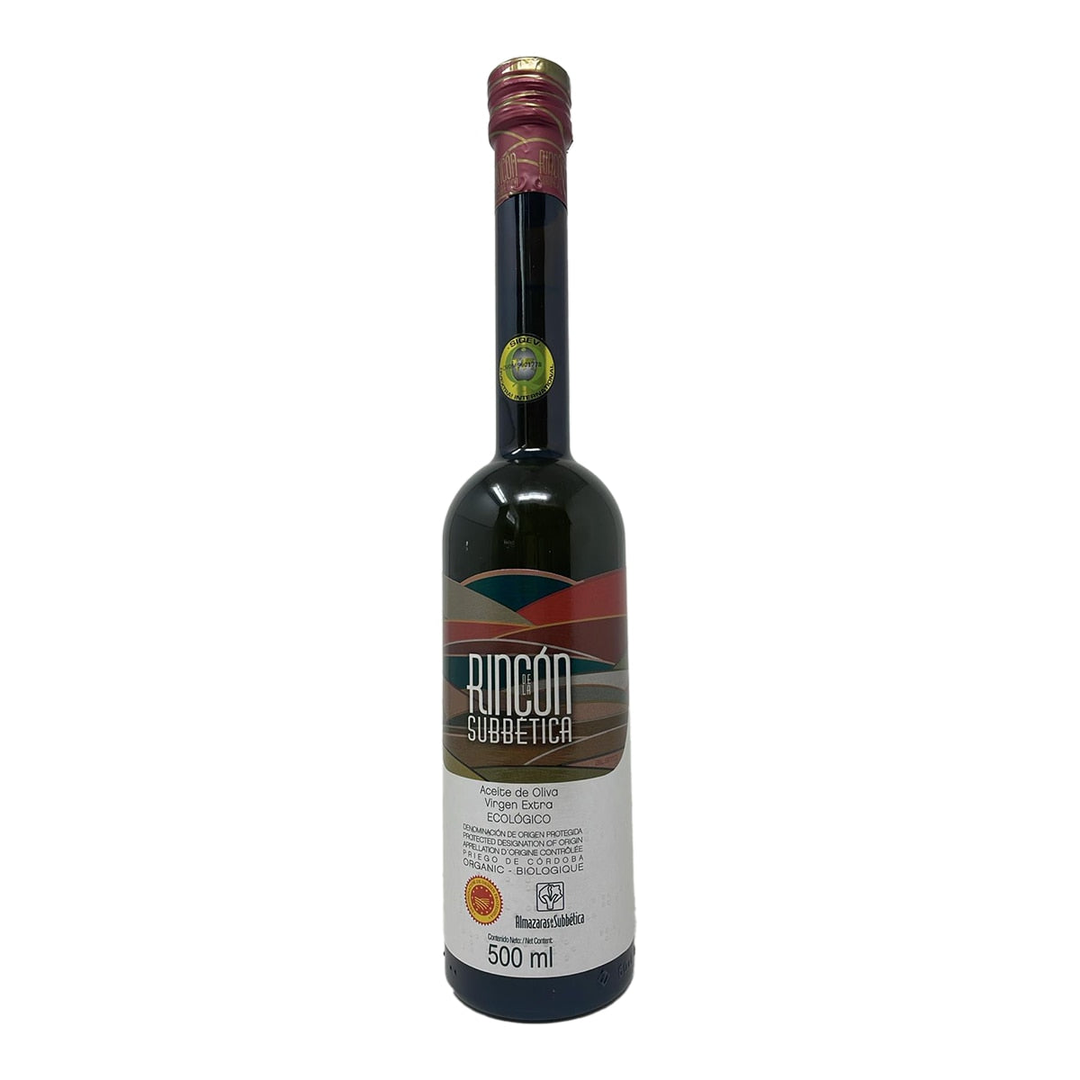 Rincón de la Subbética Organic Extra Virgin Olive Oil – 500ml