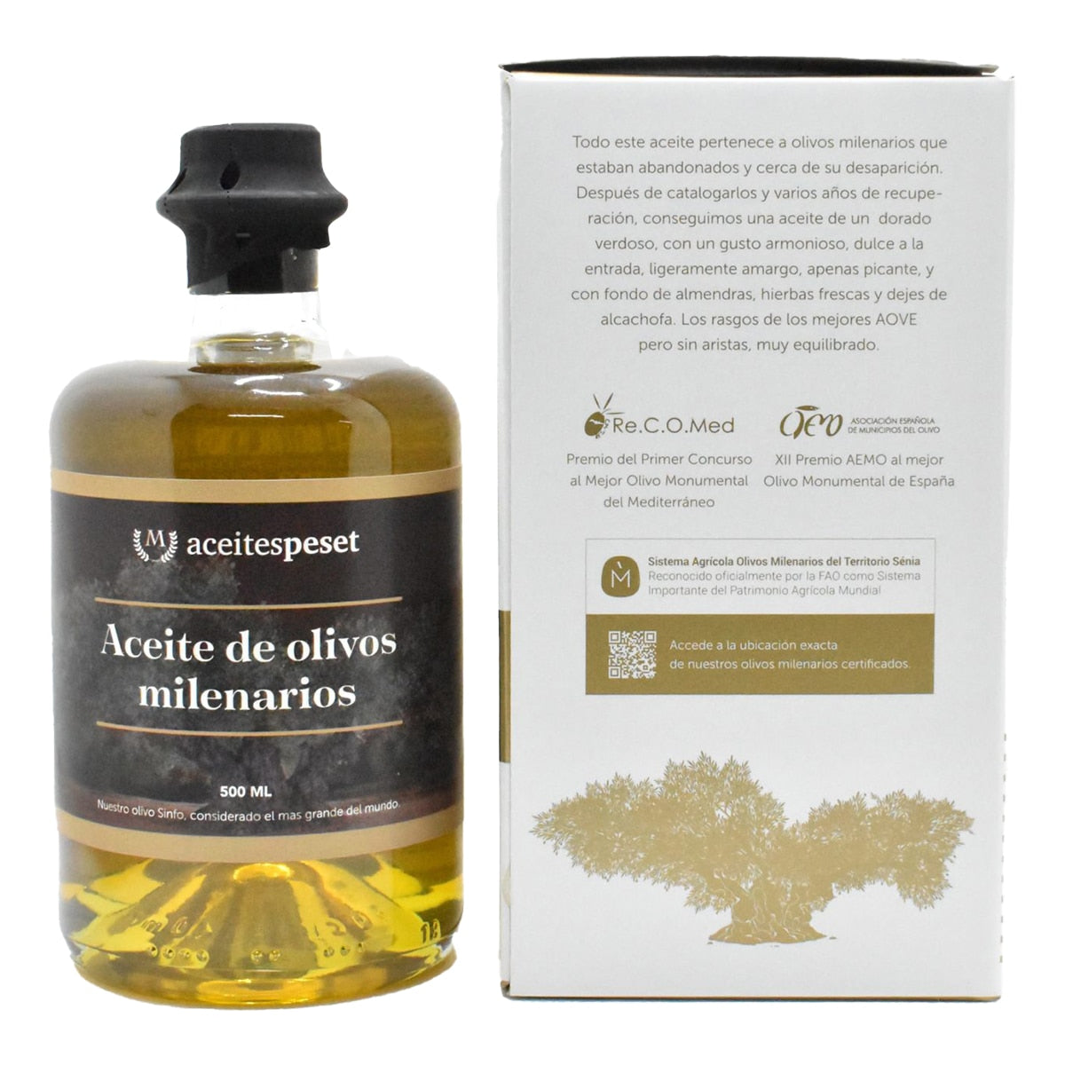 Farga Millenium Extra Virgin Olive Oil – Spanish 500ml