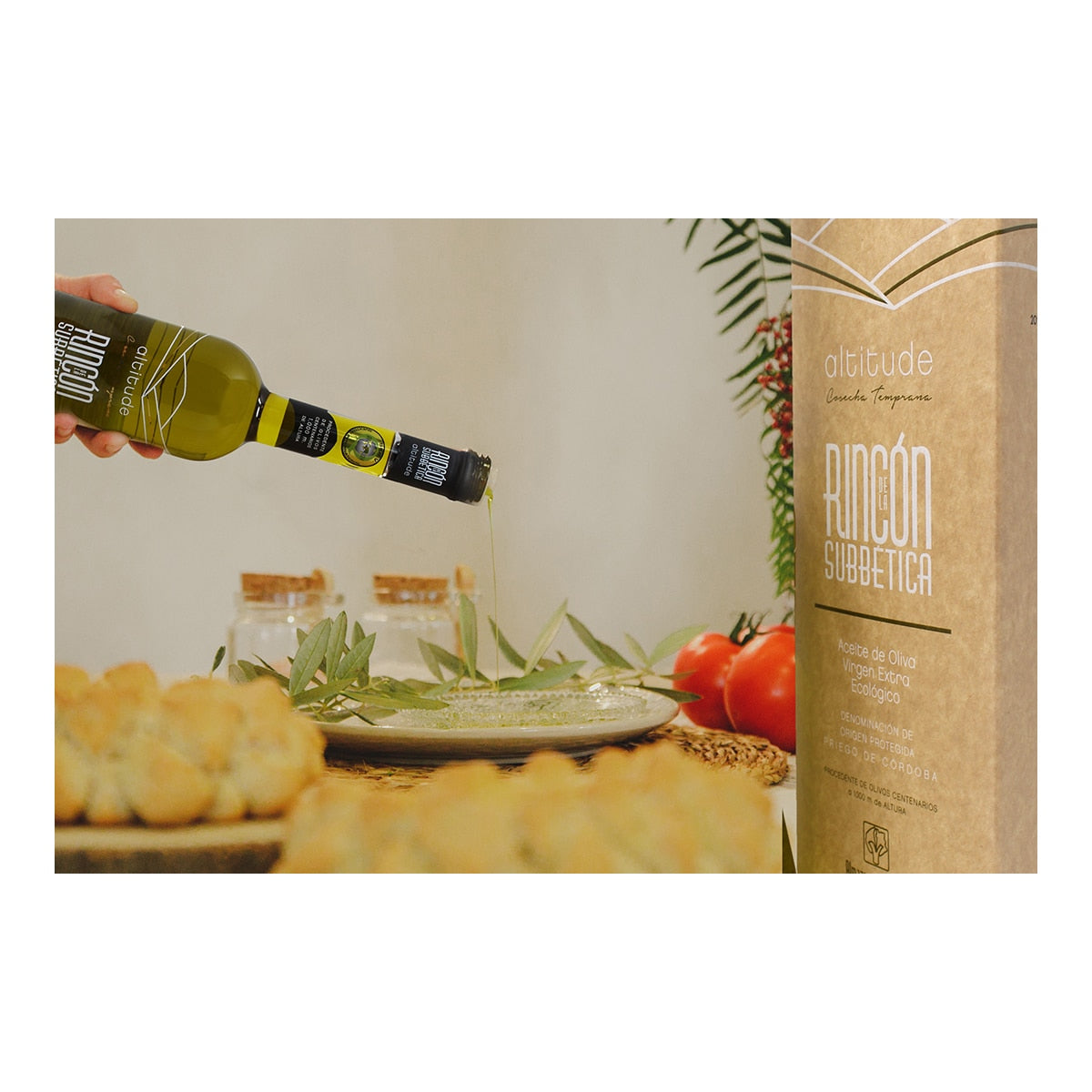 Altitude Rincón de la Subbética Organic Extra Virgin Olive Oil – Unfiltered 500g