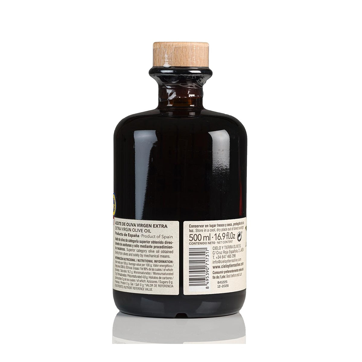 Cielo y Tierra Picual Extra Virgin Olive Oil – Early Harvest 500g