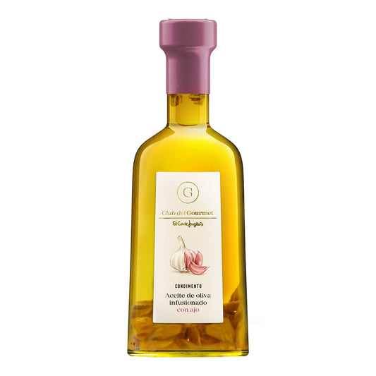 Club del Gourmet Garlic-Infused Olive Oil Condiment – 250g