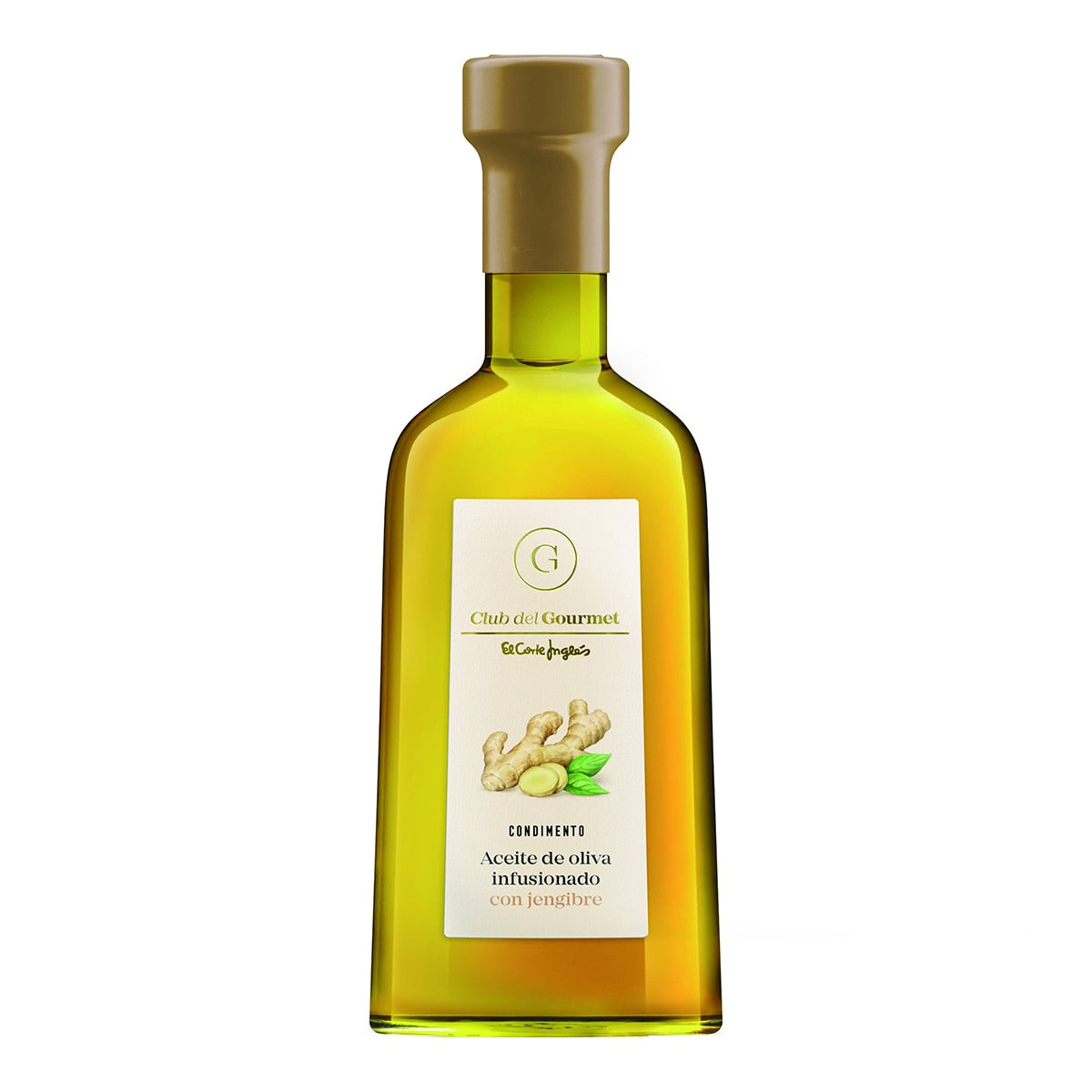 Club del Gourmet Ginger-Infused Olive Oil – Spanish Condiment 454g