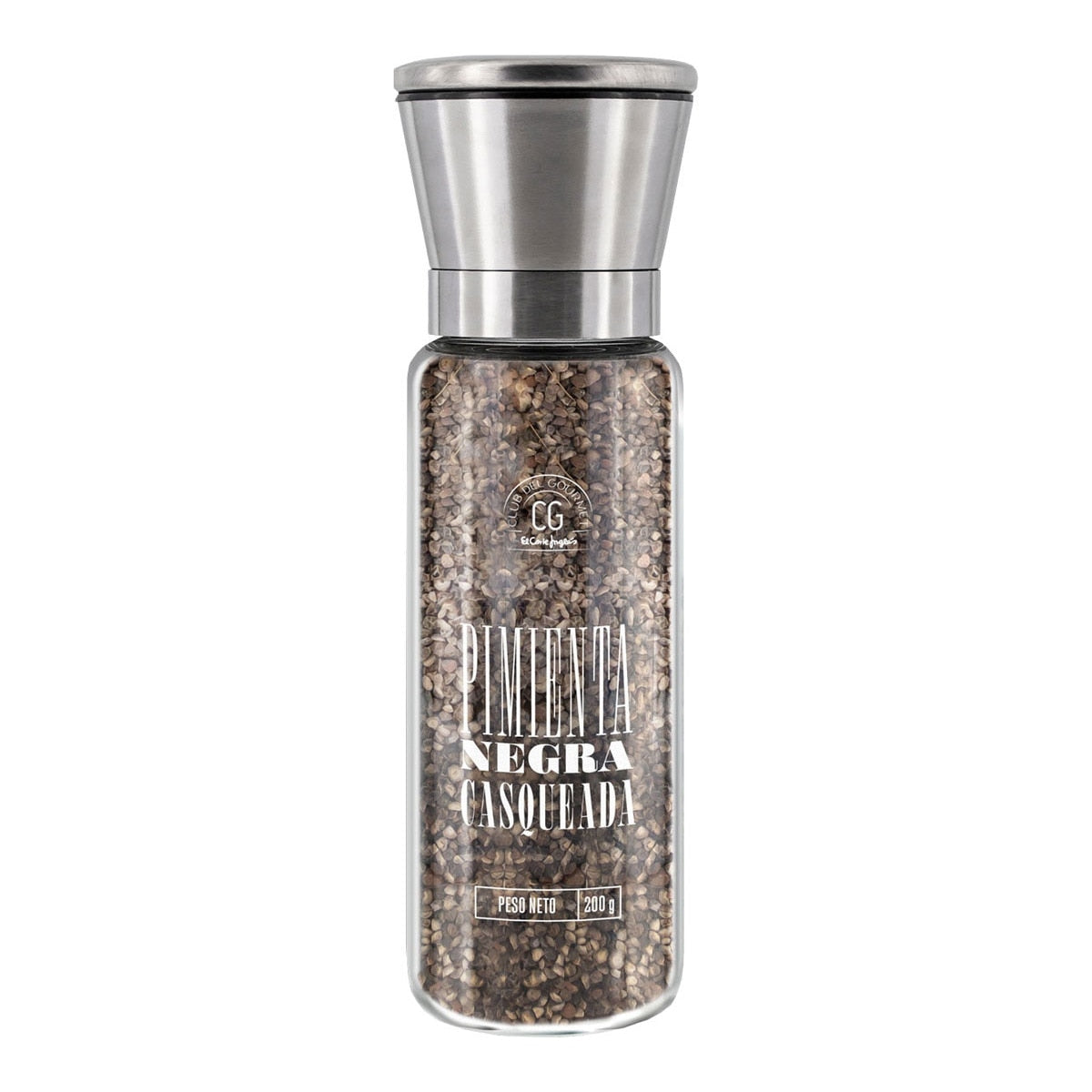 Club del Gourmet Cracked Black Pepper – Spanish Spices 200g