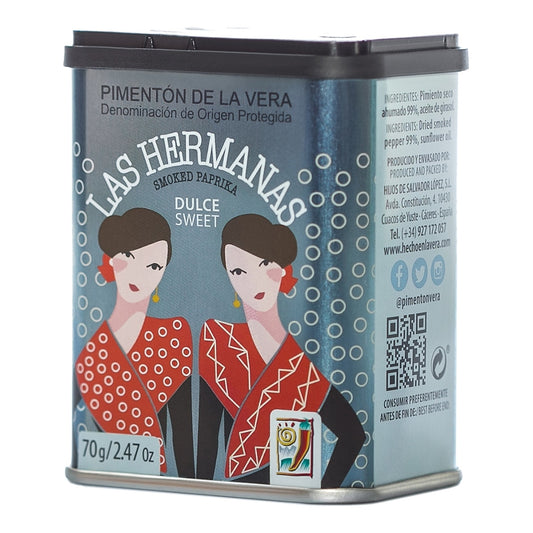 Las Hermanas Sweet Smoked Paprika – DOP La Vera 70g