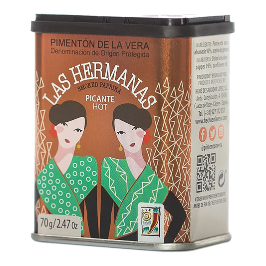 La Hermana Smoked Paprika from La Vera – Hot Spanish Spice 70g