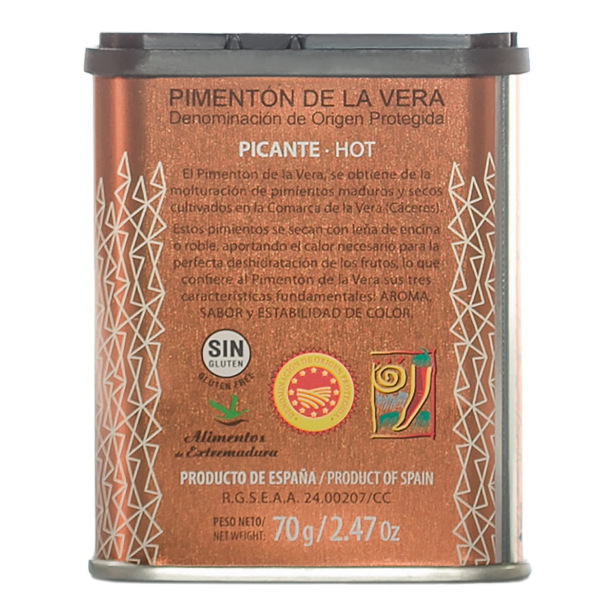 La Hermana Smoked Paprika from La Vera – Hot Spanish Spice 70g