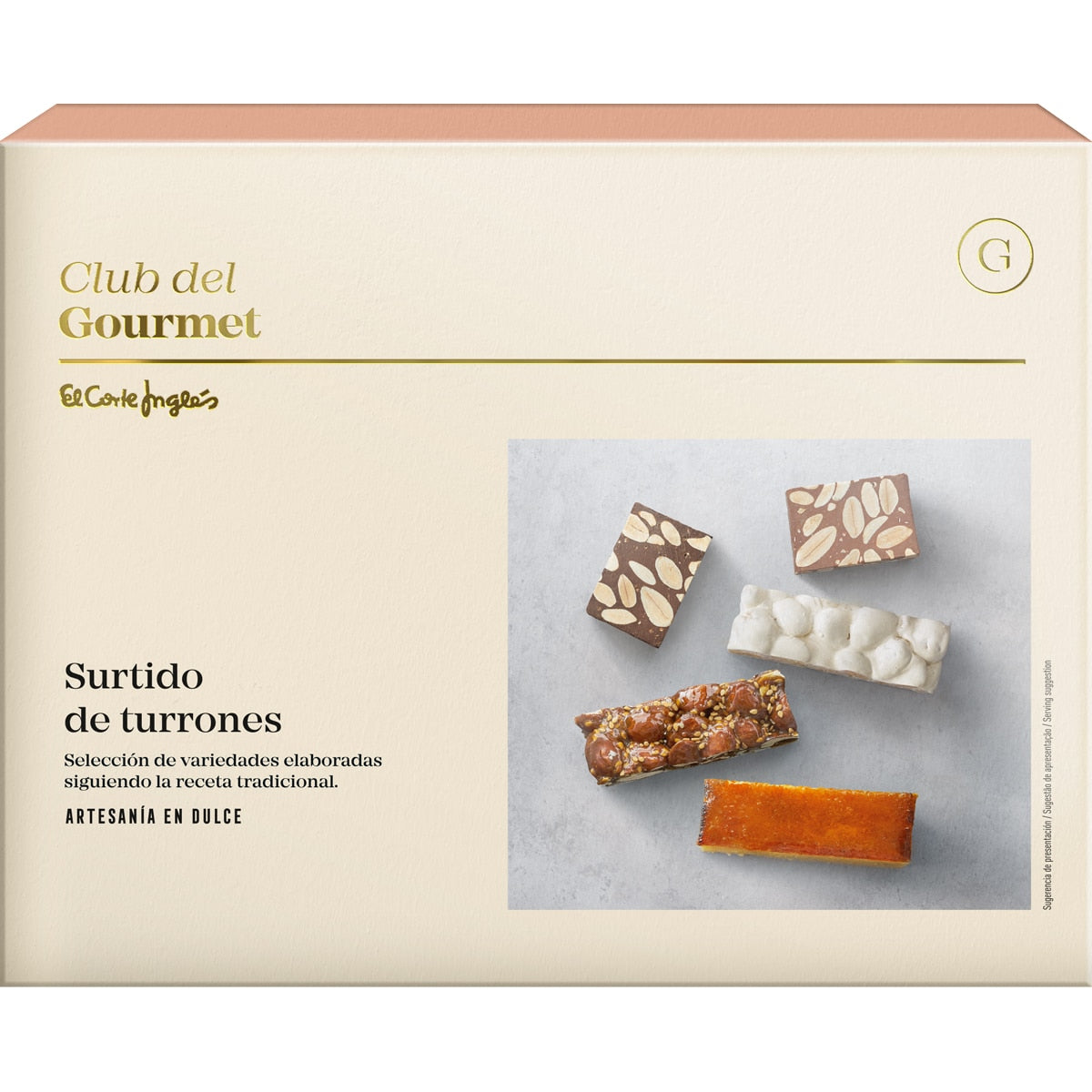 Club del Gourmet Turrón Portions – Spanish Nougat 200g