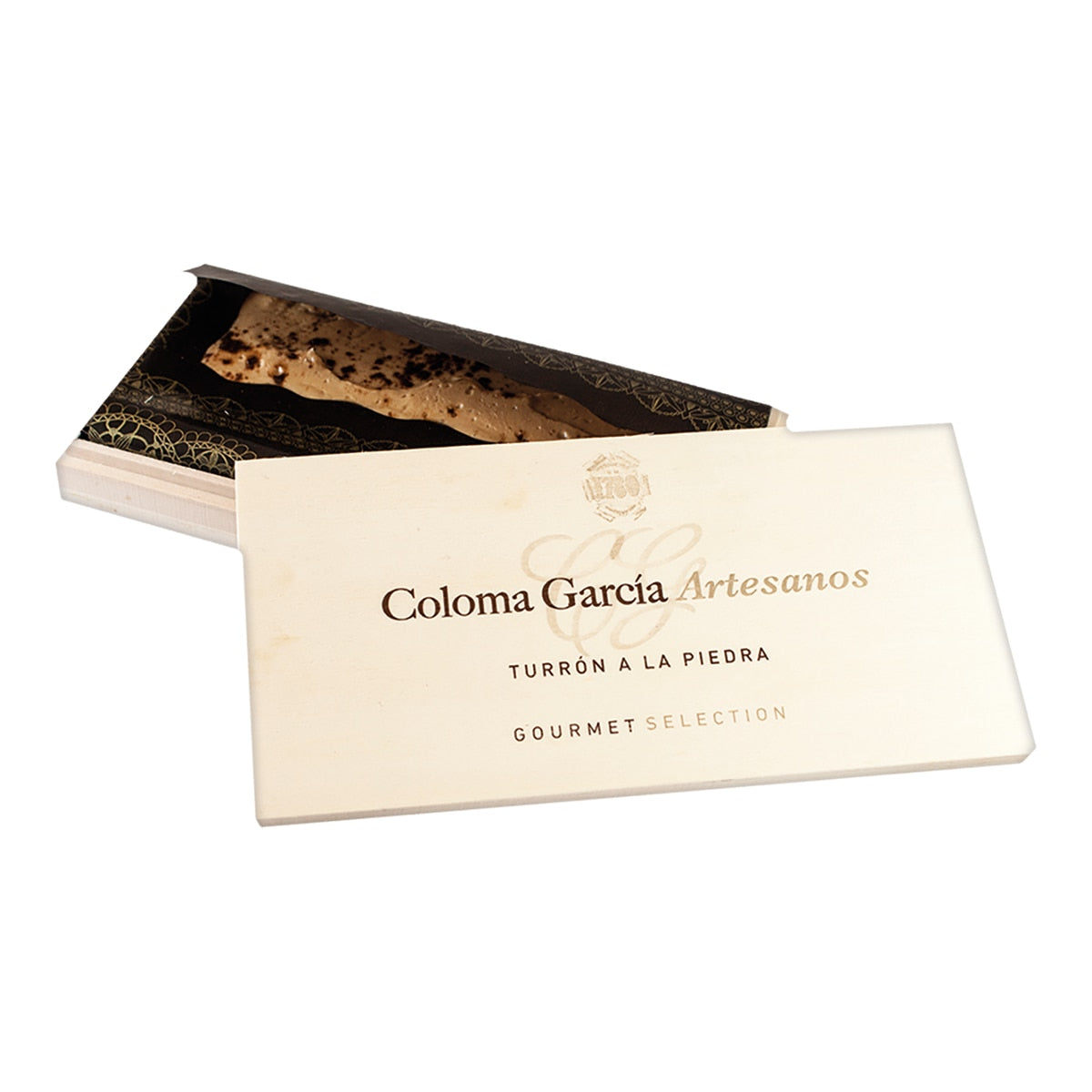 Coloma García Artesanos Turrón a la Piedra – Handmade Alicante Nougat 300g