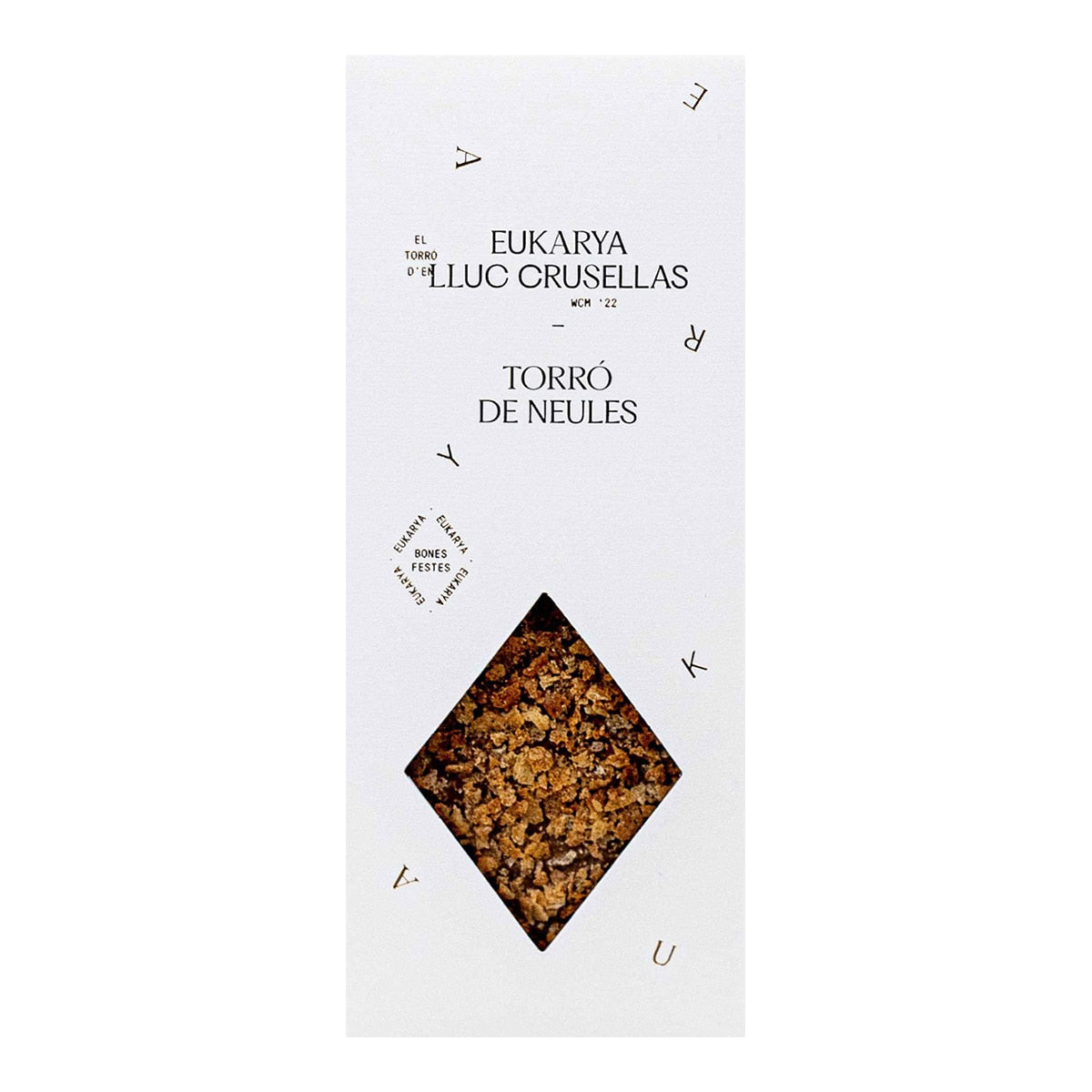 Eukarya Lluc Crusellas Turrón de Neulas – Catalan Almond Nougat 200g