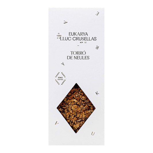 Eukarya Lluc Crusellas Turrón de Neulas – Catalan Almond Nougat 200g