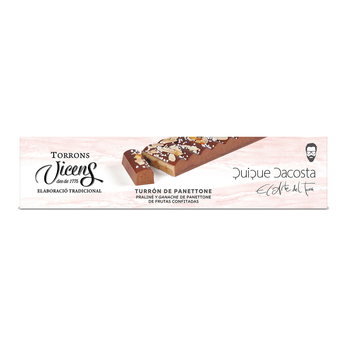 Vicens Turrón de Panettone – Spanish Nougat 300g
