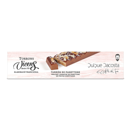 Vicens Turrón de Panettone – Spanish Nougat 300g