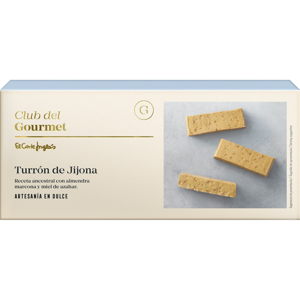 Club del Gourmet Soft Turrón de Jijona – Spanish Almond Nougat 200g