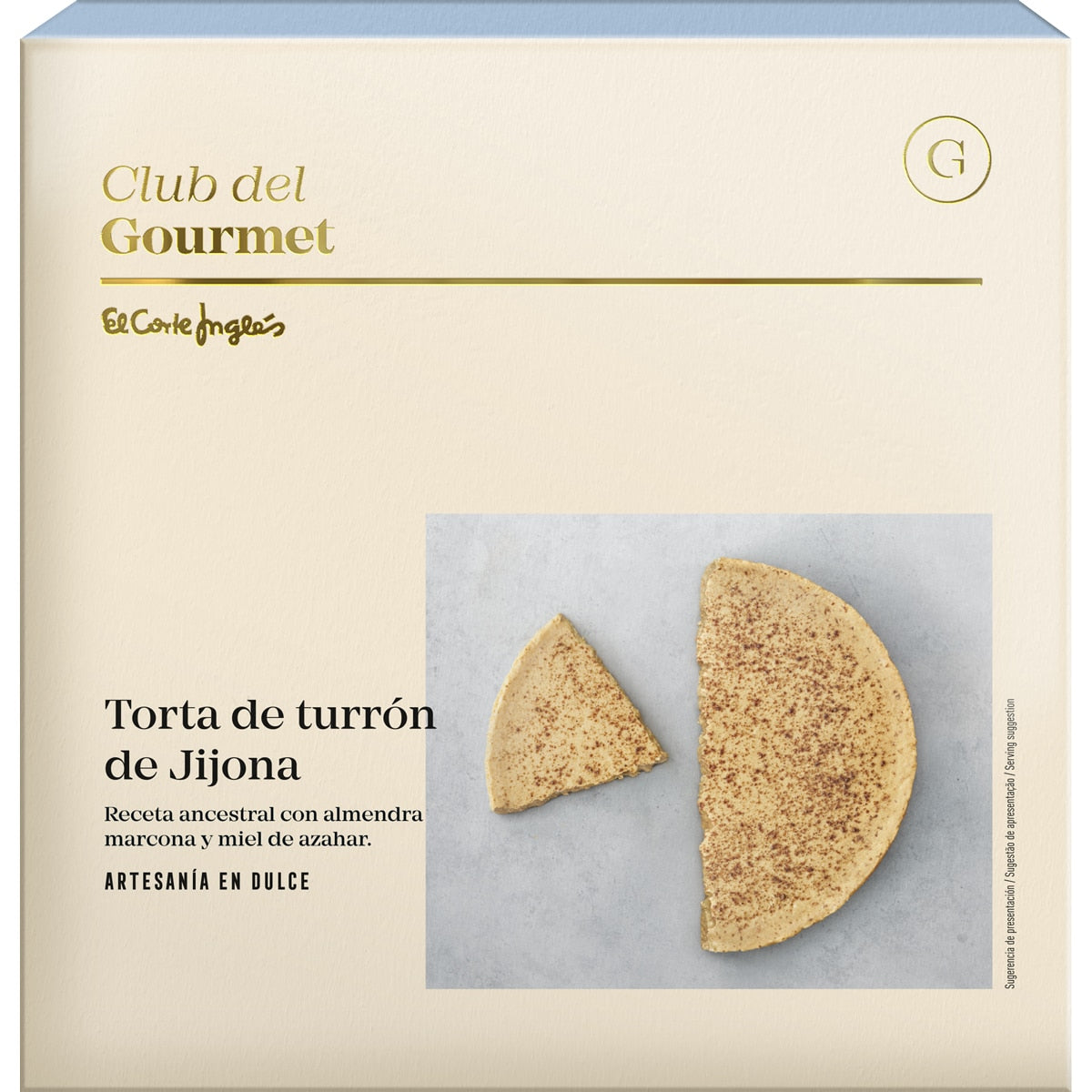 Club del Gourmet Torta de Jijona – Soft Almond Turrón 200g